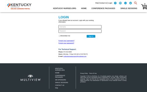 Login - KNA Online Learning Portal