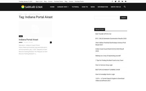 Indiana Portal Airast Archives - Online Login Complete Guide ...