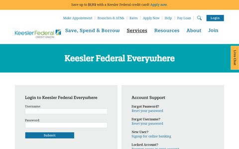 Log Into Keesler Federal Everywhere - Keesler Federal Credit ...