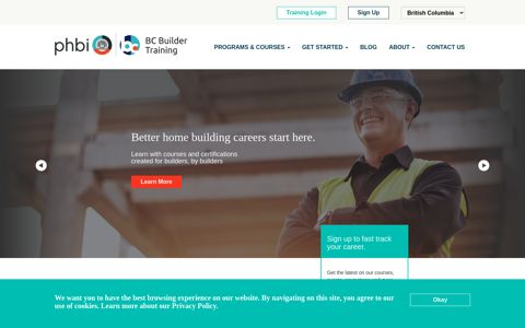British Columbia · Professional Home Builders Institute