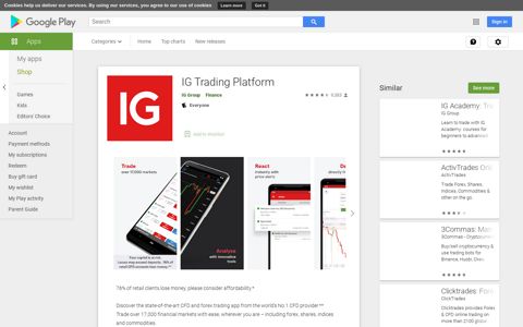 IG Trading Platform - Apps on Google Play