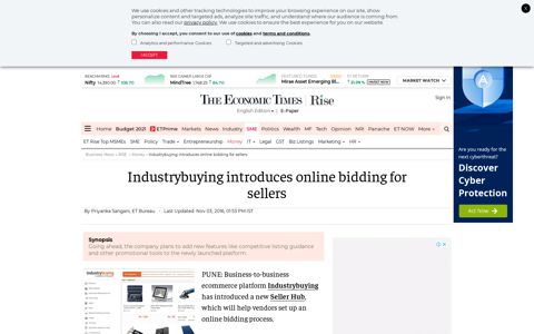 Industrybuying introduces online bidding for sellers - The ...