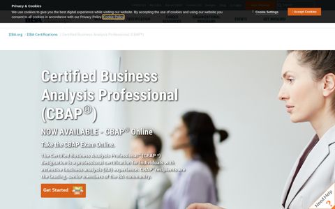 Certified Business Analysis Professional (CBAP®) - IIBA