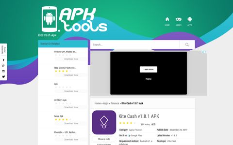 Kite Cash v1.8.1 Apk (Android 4.1.x - Jelly Bean) | APK Tools