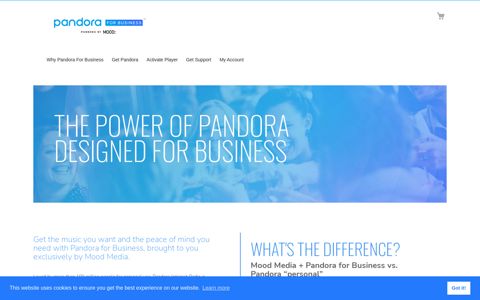 Pandora Business Music Solution - Why Pandora for Business?