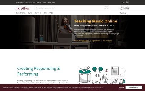 Teaching Music Online - JW Pepper
