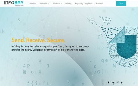 InfoBay - Send. Receive. Secure - enterprise encryption platform