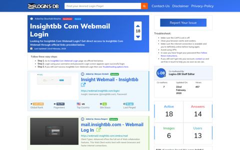 Insightbb Com Webmail Login - Logins-DB
