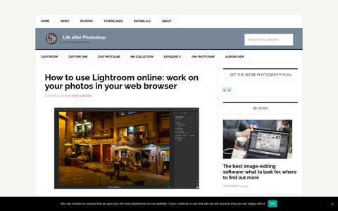 How to use Lightroom online: work on your photos in your web ...