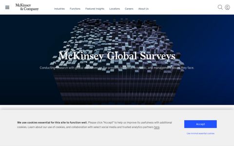 McKinsey Global Surveys | McKinsey & Company