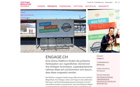 engage.ch | Stiftung Mercator Schweiz