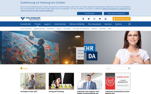 Volksbank Oberösterreich AG: Ihr Partner in der Region