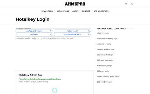 hotelkey ✔️ HotelKey Admin App - AhmsPro.com