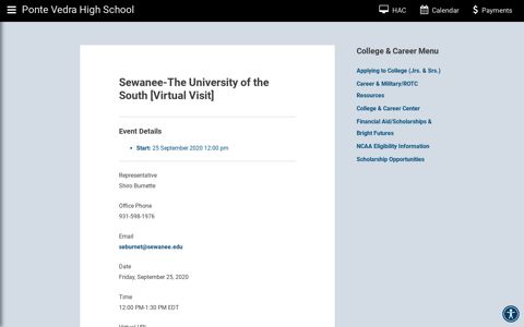 Sewanee-The University of the South [Virtual Visit] – College ...