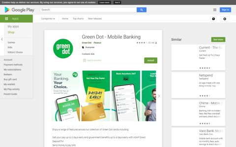 Green Dot - Mobile Banking - Apps on Google Play