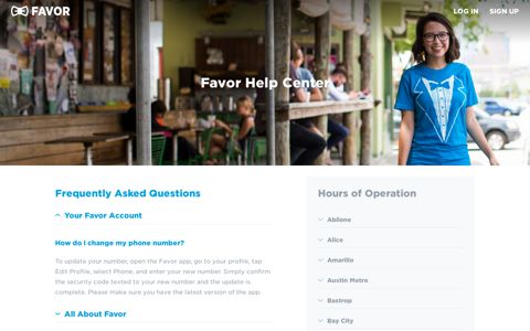 Favor Help Center and FAQs | Favor Delivery