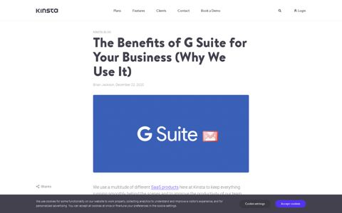 The Benefits of G Suite for Your Business (Why We Use It)