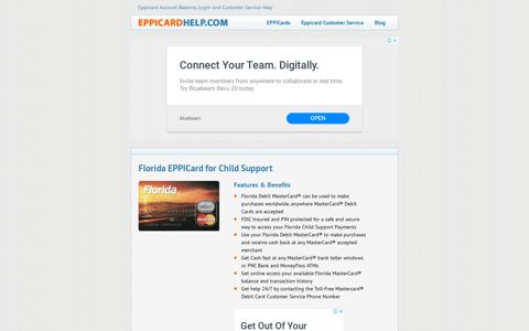 Florida EPPICard for Child Support - Eppicard Help