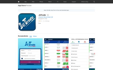 ‎JeTrade on the App Store