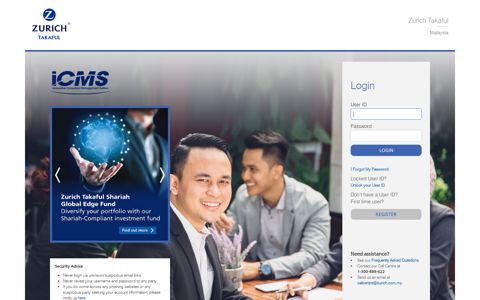 iCMS | Zurich Takaful Malaysia