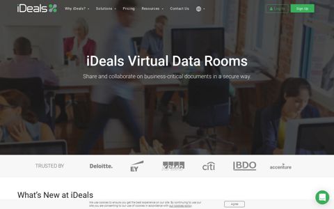 iDeals Virtual Data Rooms | Secure Data Room Provider