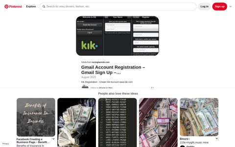 Kik Registration - Create Kik Account www.kik.com | Gmail ...