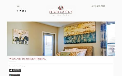 Highlands at the Lake - the Resident Portal App