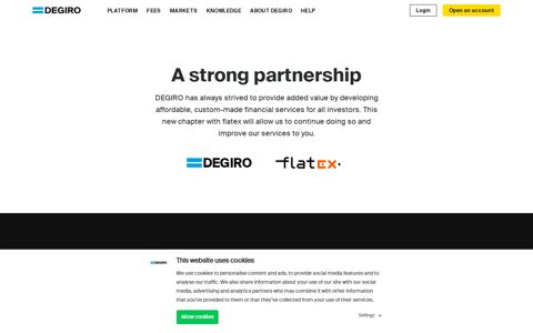 Partnership | DEGIRO | flatex