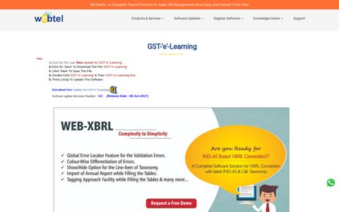 GST-'e'-Learning - Webtel