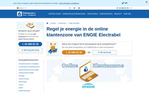 Regel je energie in de online klantenzone van ENGIE Electrabel
