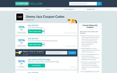 Jimmyjazz.com Coupon Codes 2020 (80% discount ...