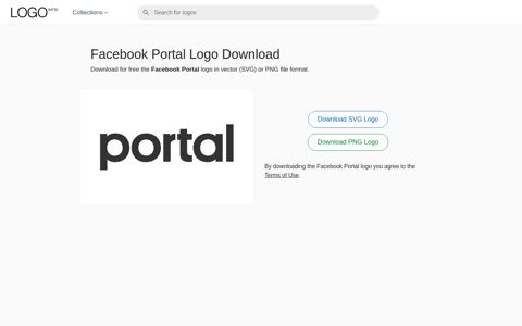 Download Facebook Portal Logo in SVG Vector or PNG File ...
