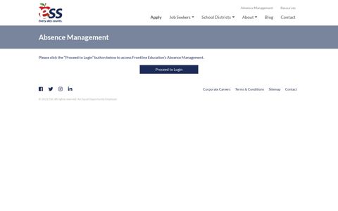 Absence Management for Employees, Teachers ... - ESS.com