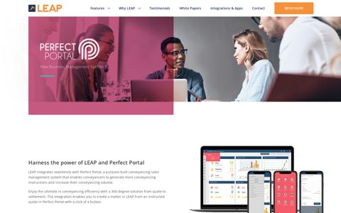 Legal Software Integrations - Perfect Portal | LEAP UK