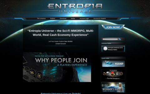 Entropia Universe Sci-Fi MMORPG - The Official Site