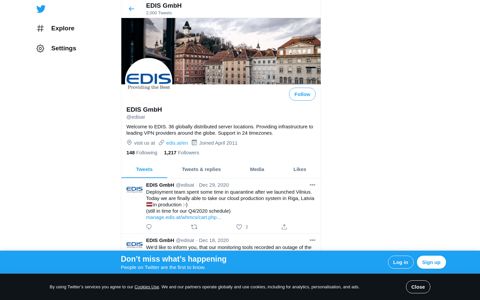 EDIS GmbH (@edisat) | Twitter