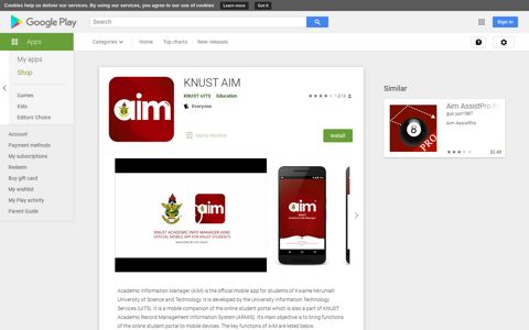 KNUST AIM - Apps on Google Play