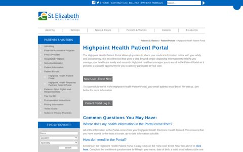 812-537-1010 - Highpoint Health Patient ... - Highpoint Health