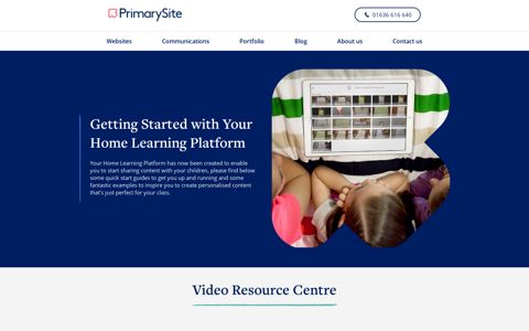 Getting Started with Your Home Learning Platform - PrimarySite