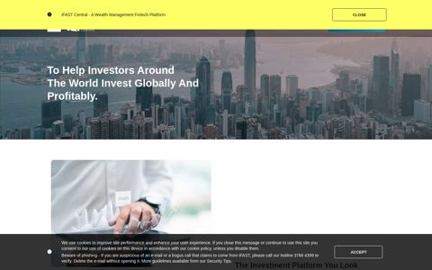 iFAST Central - A Wealth Management Fintech Platform