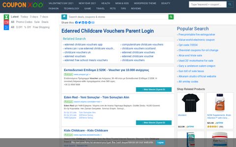 Edenred Childcare Vouchers Parent Login - 12/2020