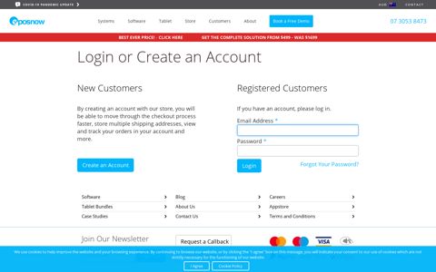 Login or Create an Account - Epos Now