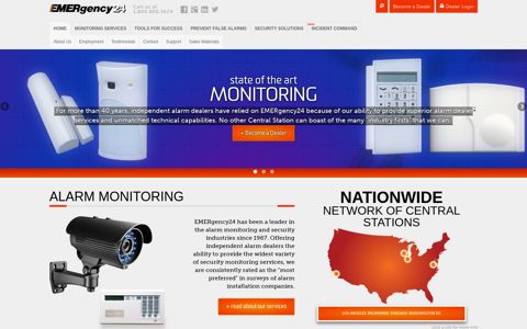 EMERgency24.com: Alarm Monitoring and Alarm Dealer ...