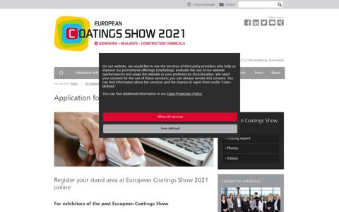 Application | European Coatings Show