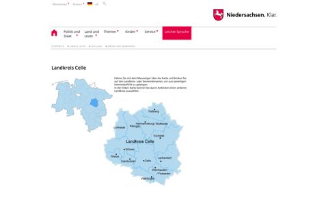 Landkreis Celle | Portal Niedersachsen