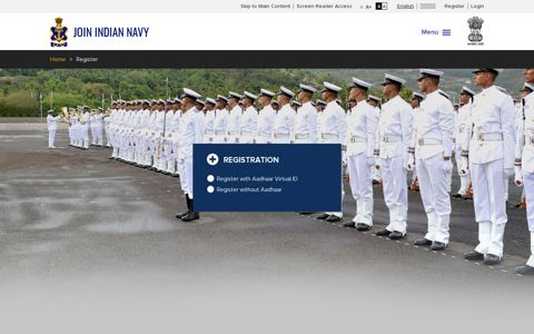 Register - Join Indian Navy