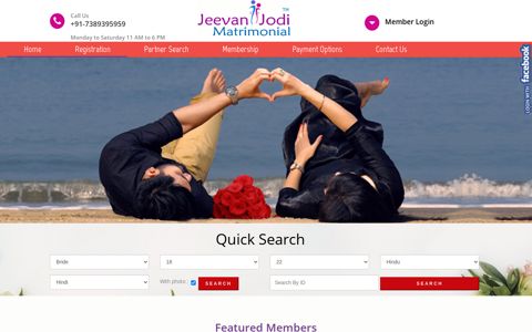 Jeevanjodimatrimonial | Matrimonial Portal in India | Find your ...