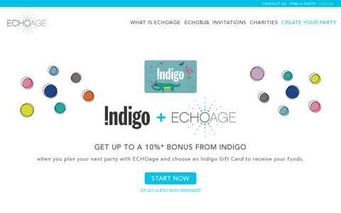 Choose an Indigo gift card as your checkout ... - ECHOage