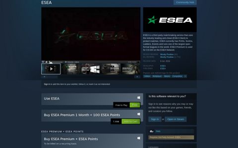 ESEA on Steam