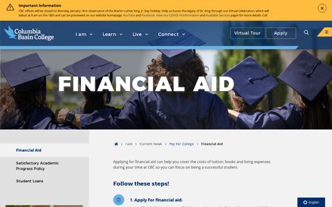 Financial Aid - Columbia Basin College